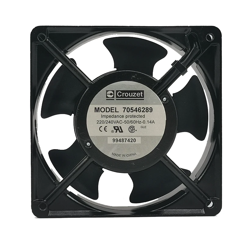 Nuevo para 70546289   12038 220V 0.14a 50/60hz 12cm gabinete de flujo axial ventilador general 12cm 120*120*38mm - imagen 2