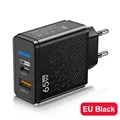 EU Plug Black