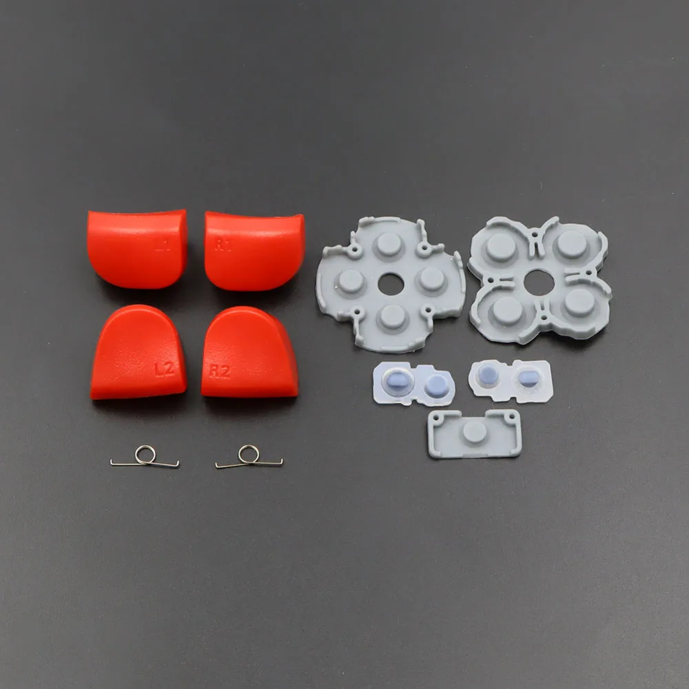1 Juego de pegamento conductor para controlador PS5 V1.0 BDM-010 y botones de hombro de gatillo L1 R1 L2 R2 y resortes, accesorios de repuesto - imagen 4