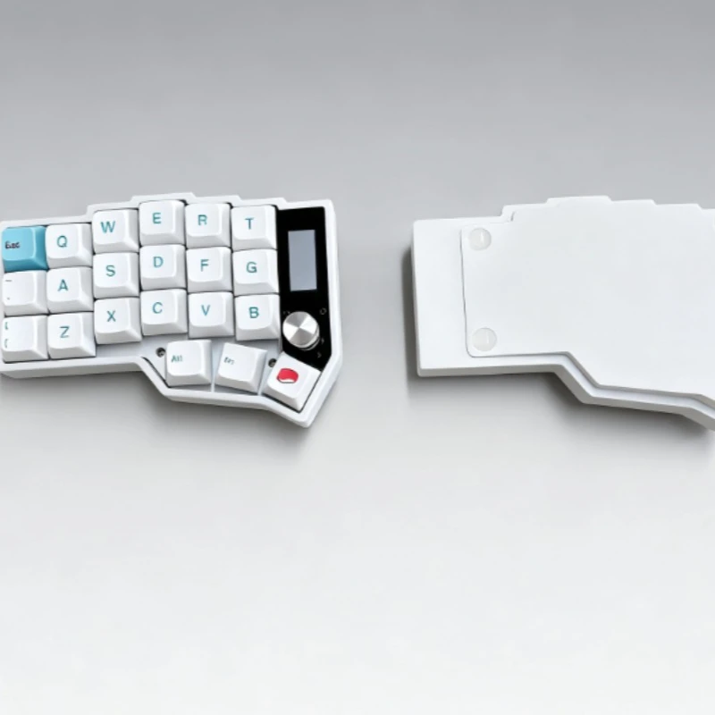 Teclado Corne Split con pantalla, modo doble personalizado, intercambio en caliente, Bluetooth, inalámbrico, compatible con teclado mecánico para juegos ZMK - imagen 2