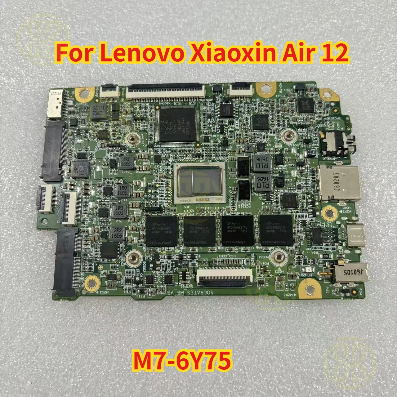 Para Lenovo Xiaoxin Air 12 placa base de computadora portátil 5B20L54973 CPU M7-6Y75 prueba OK