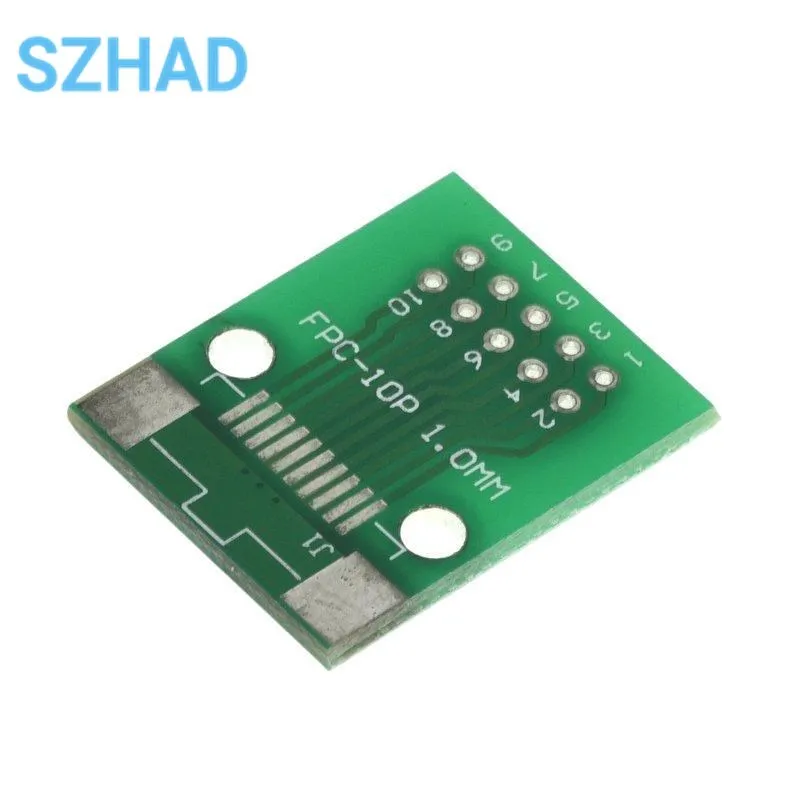 Placa adaptadora FFC/FPC de 10 piezas, conector soldado de 0,5mm, 6 / 8 / 10 / 12 / 20 / 24 / 30 / 40 / 50 P Pin - imagen 2