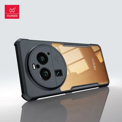 Xundd Funda Antigolpes Transparente para OPPO Find X6 Pro / X7 Ultra