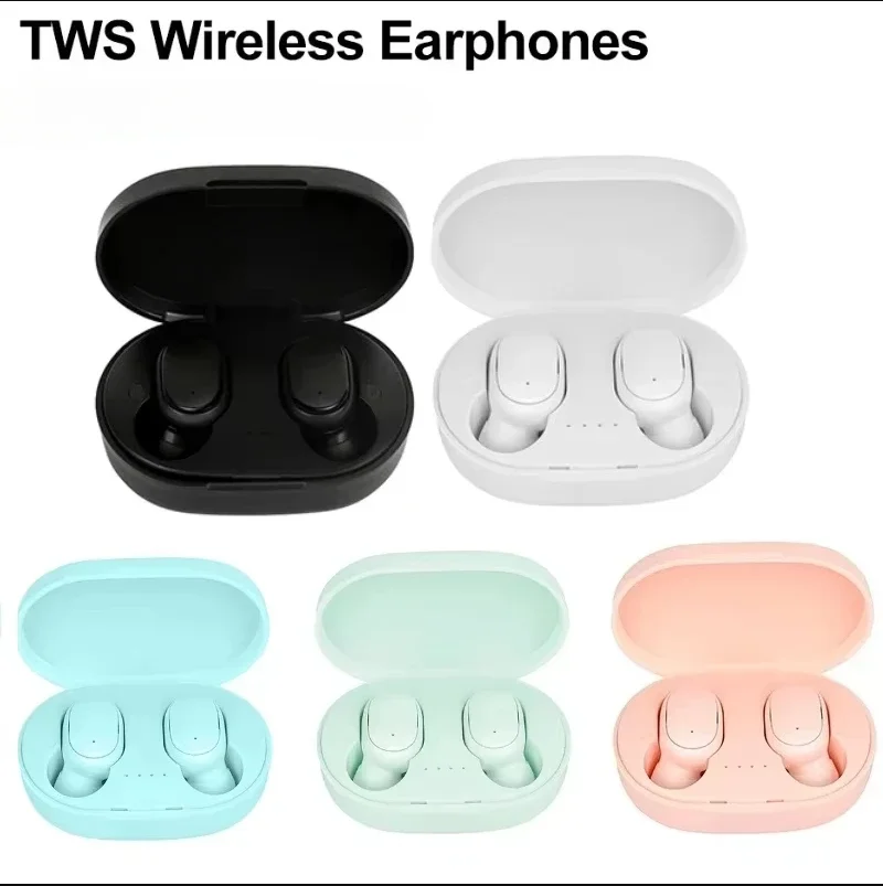 Auriculares TWS A6S, inalámbricos por Bluetooth, auriculares con cancelación de ruido y micrófono para Huawei, Xiaomi, Redmi