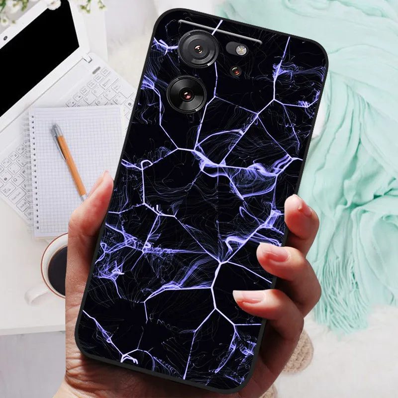 Para Xiaomi 13T Pro Funda de mármol Funda de teléfono de silicona suave a prueba de golpes TPU Funda para Xiaomi 13T 5G Capa protección de impresión bonita - imagen 4