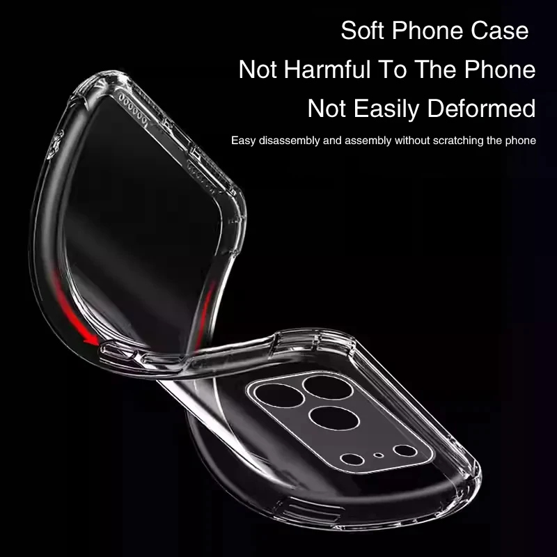 Funda de silicona suave transparente de TPU para iPhone 17 Pro Max/Air 5G, Funda trasera transparente, Funda Original Simple para teléfono - imagen 5