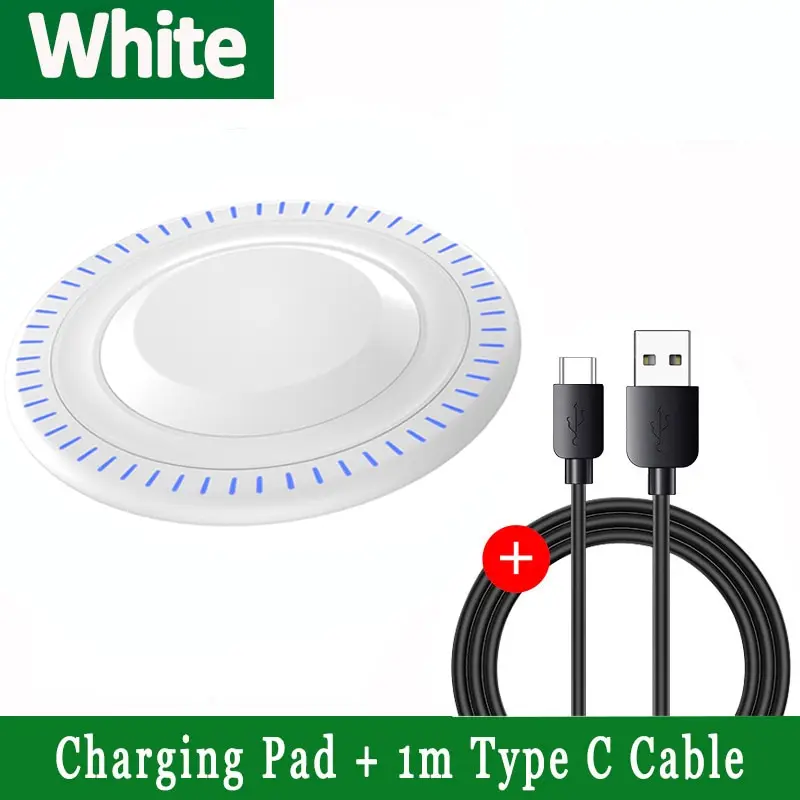 White with Cable