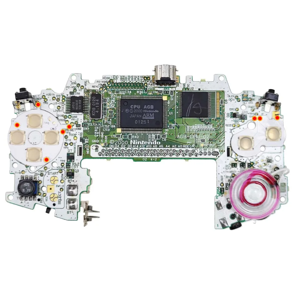 Kits de modificación de botones de película conductora fina, repuesto para GBA Tacktile, almohadilla de botón Clicky, Kit Mod para Gameboy Advance - imagen 2