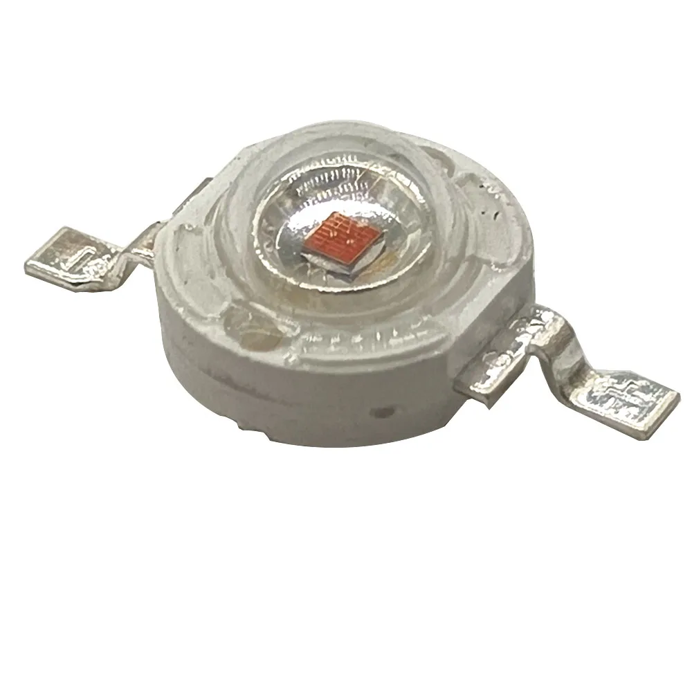 50 UDS-100 Uds 3W Chip LED de alta potencia amarillo 590-595nm ámbar 595-600nm naranja 600-605nm DC2.2-2.6V para semáforo de emergencia - imagen 5