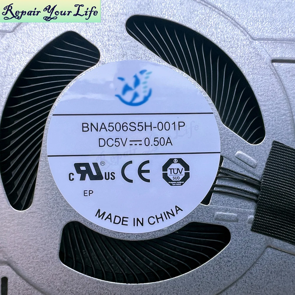 Ventilador de CPU para ordenador portátil, refrigeración del radiador para Lenovo IdeaPad Slim 5 13ARP10 83J2 5F10S14191 BNA506S5H-001P, ventiladores de procesador enfriador para portátil - imagen 4