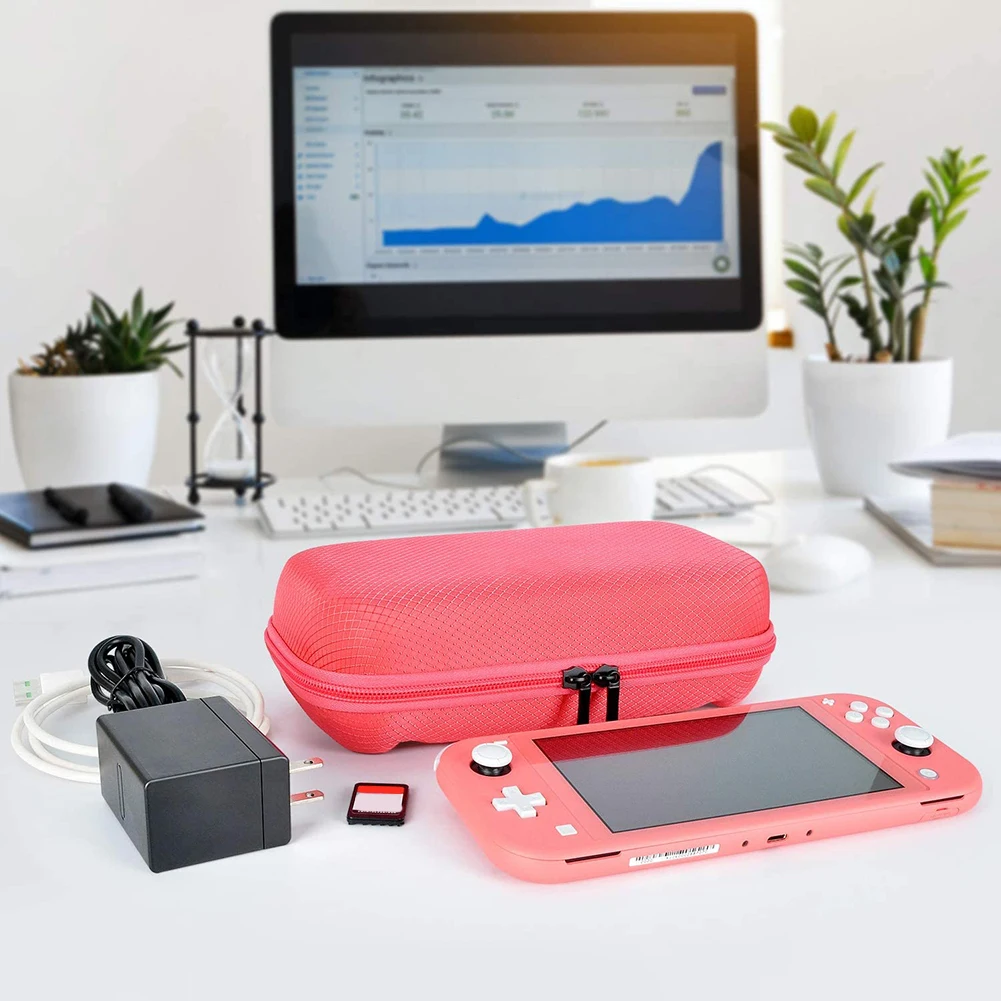 Bolsa de almacenamiento para consola Nintendo Switch Lite, carcasa protectora, Funda dura, bolsa de transporte - imagen 2