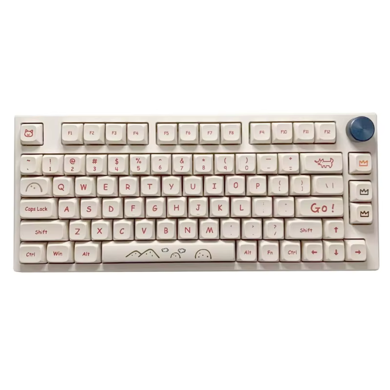 Teclas personalizadas de dibujos animados, teclas de perfil PBT XDA para Cherry MX Switch, envío directo, 129 - imagen 4