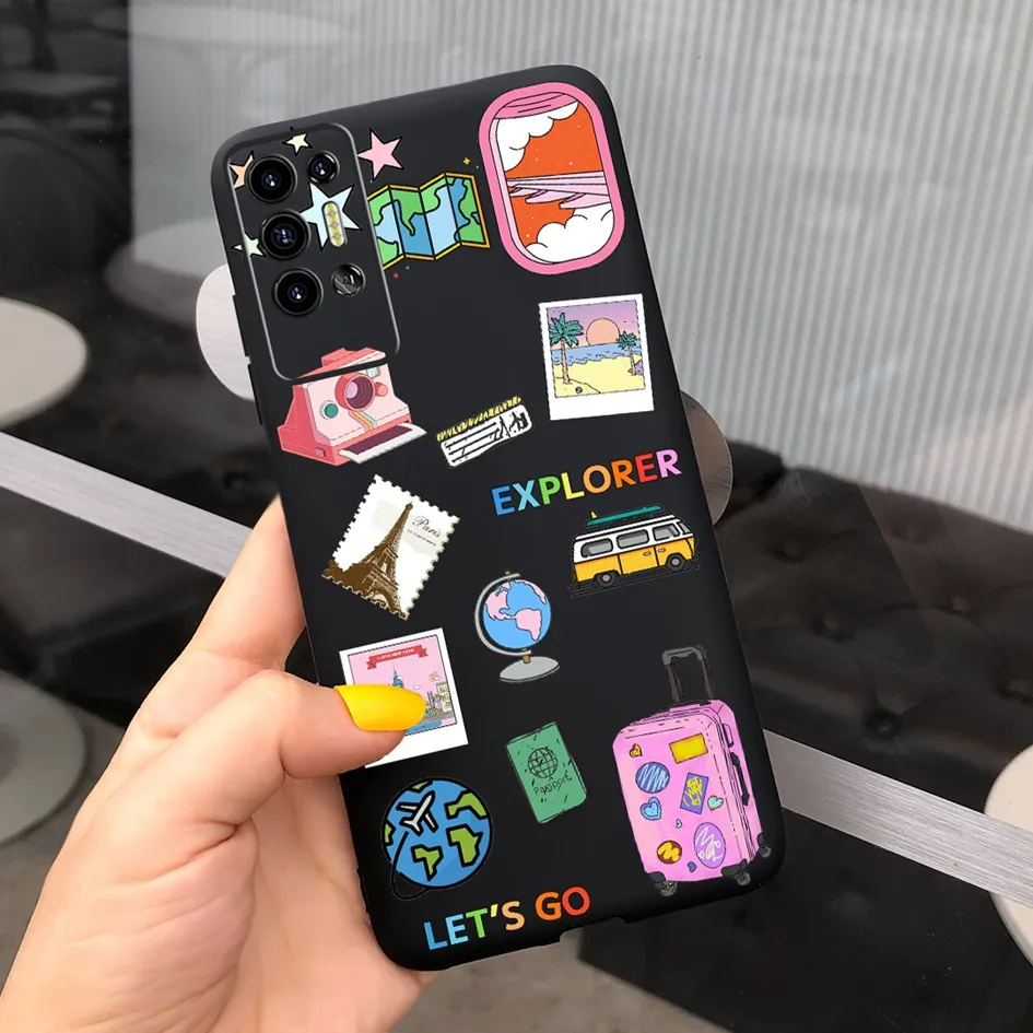 Para Tecno Pova 2 funda LE7 LE7n Linda funda esmerilada pintada de dibujos animados de moda para Tecno Pova 2 3 4 funda de teléfono Pova2 Pova3 funda suave - imagen 4