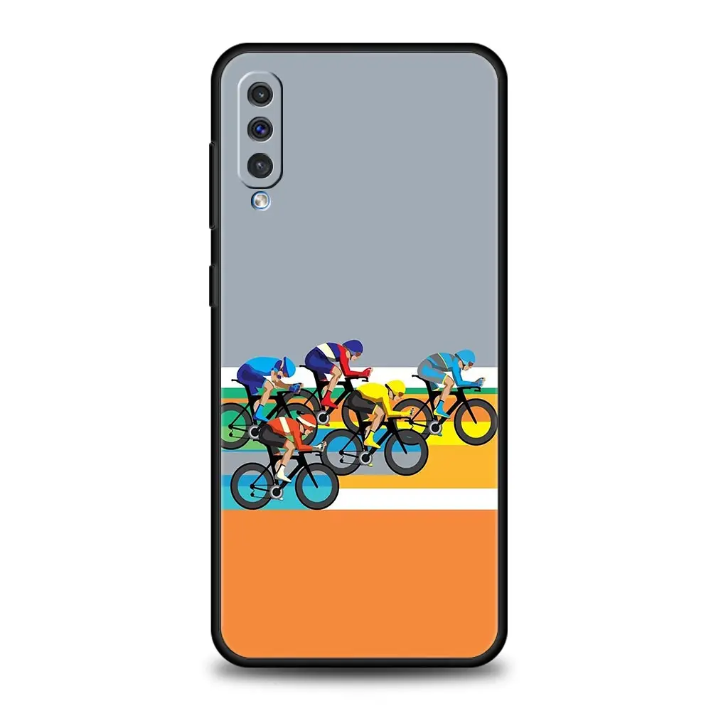 Funda de teléfono para ejercicio de bicicleta francesa, funda para Samsung A56 A36 A26 A54 A52 A24 A14 A50 A72 A70 A06 A12 A22 A34 A42 A32 A04s A16 5G - imagen 5
