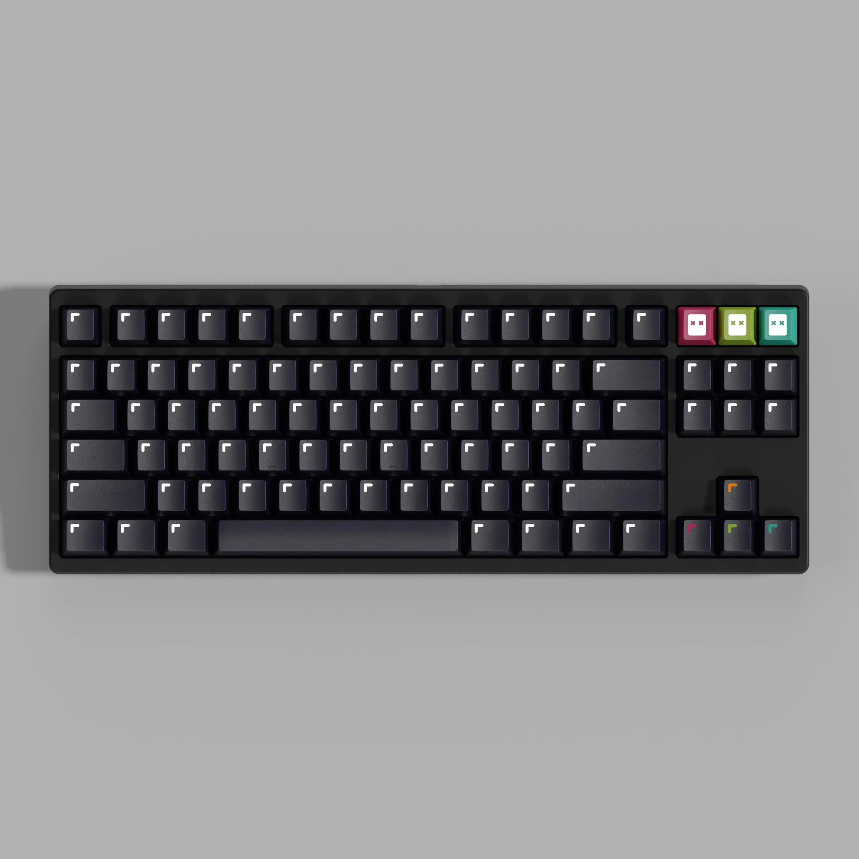 Teclas GMK Pixels, 144 teclas, Material PBT, perfil de cereza, DYE-SUB para teclado mecánico MX Switch 61/64/68/71/75/84/87/96/98/104 - imagen 2