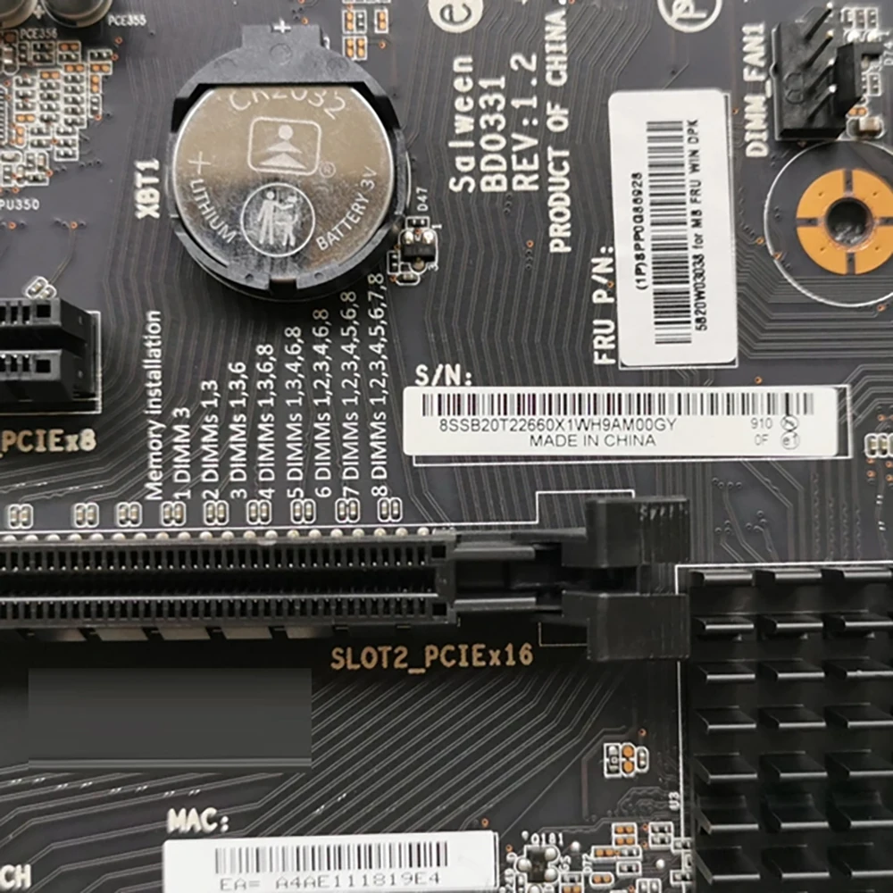 Para placa base de servidor Lenovo P520 5B20W03046 W03038 0FC987 0FC986 0FC921 - imagen 4