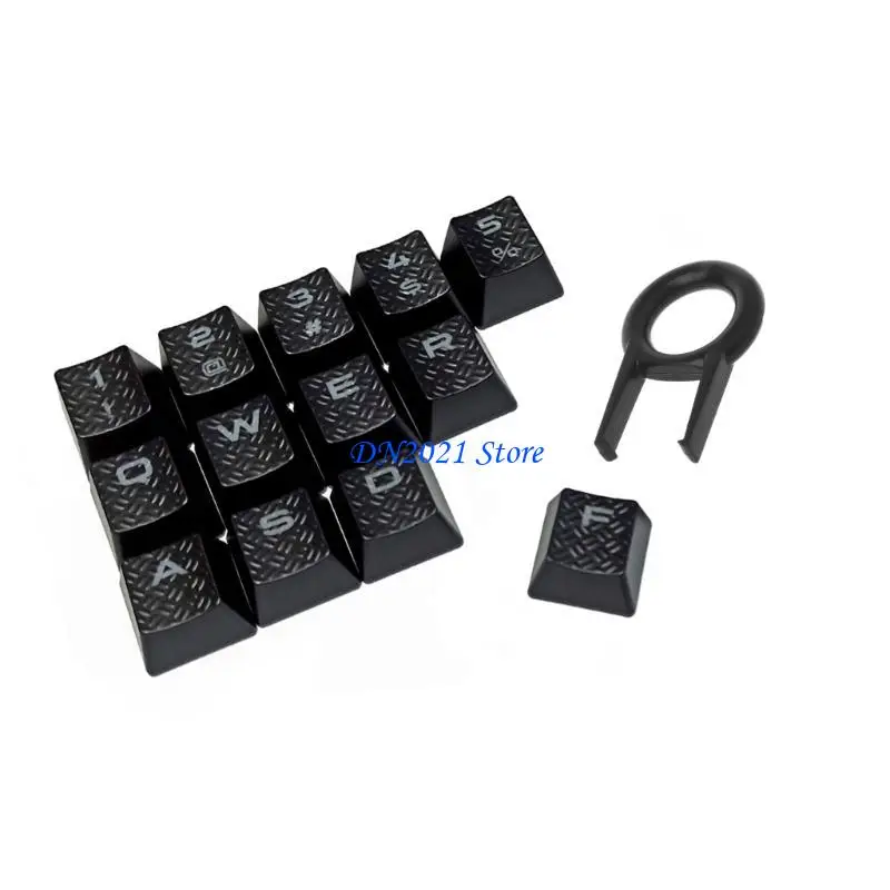 F3KE Gaming KeyCaps Durable ABS KeyCap OEM Perfil personalidad Altura translúcida para tapa clave para K70, K65, - imagen 4