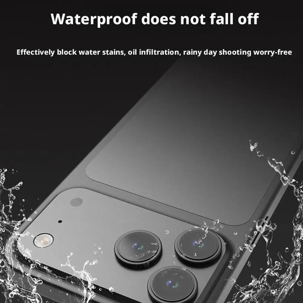 Protector de lente de cámara para iphone 17 Pro Max, cristal de lente completa para iphone 17 Air 16 Pro, película protectora D5T8 - imagen 2