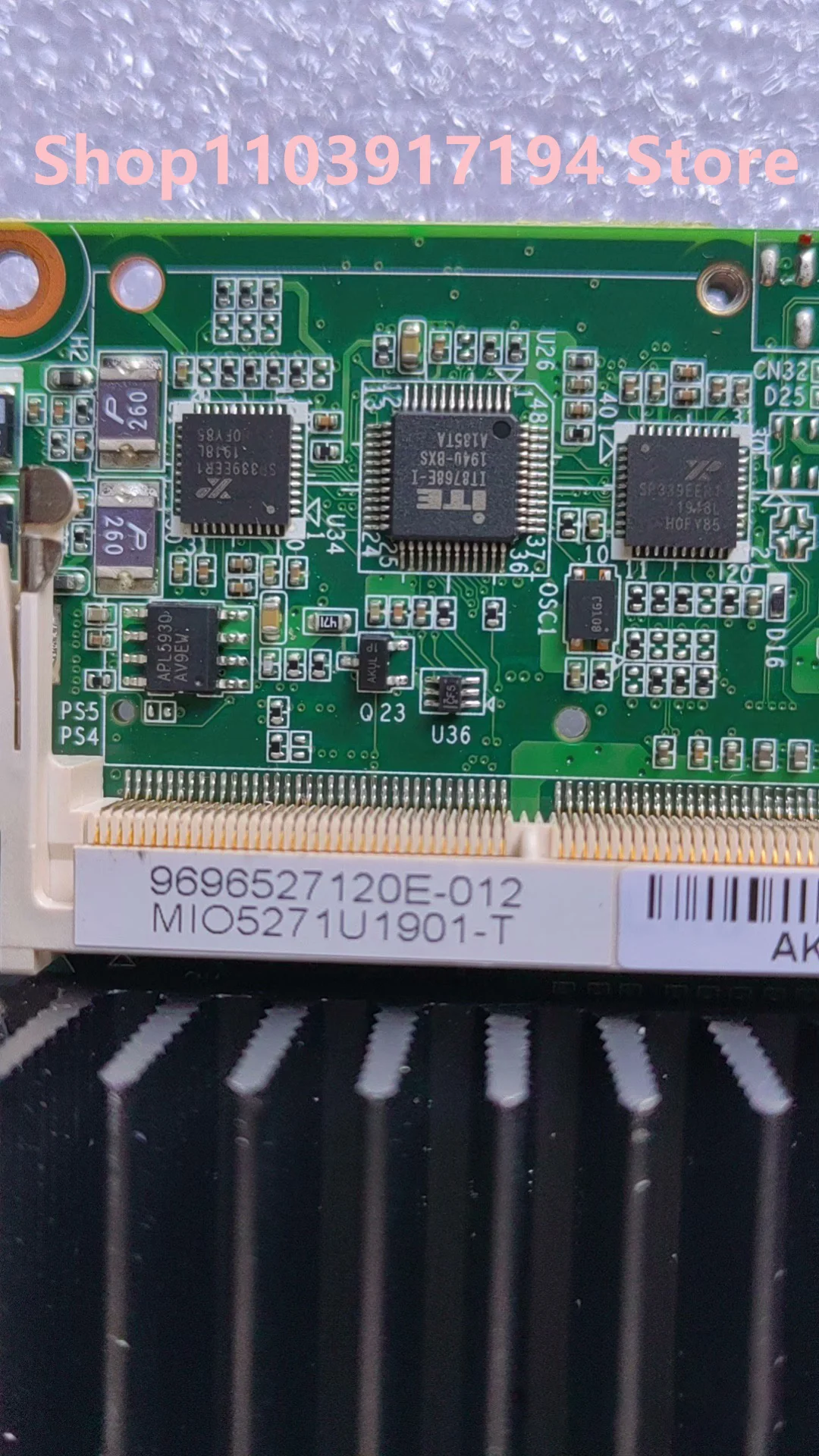 Placa base de computadora industrial MIO-5271 A101-3 MIO-5271 placa base de 3,5 pulgadas - imagen 4