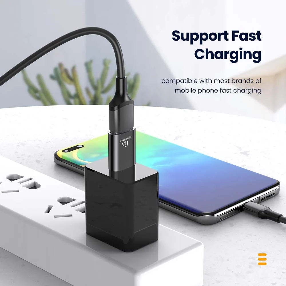 Elough Adaptador USB 3.0 Macho a USB-C Hembra OTG - imagen 2