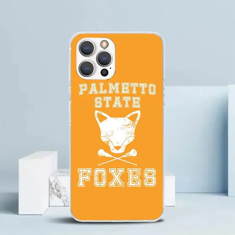 Andreil todo para el juego Palmetto State Foxes funda de teléfono de silicona para iPhone 17 16 16E 15 Pro Max 14 Plus 11 13 Mini 12 7 8 - imagen 2