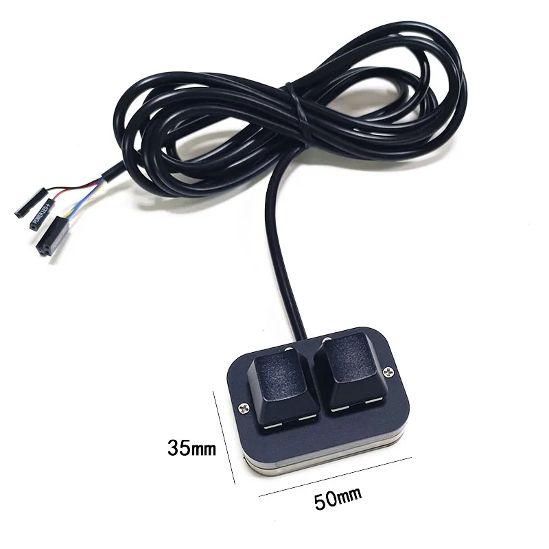 Cable de extensión de reinicio de interruptor de PC, placa base de PC RGB, interruptor de encendido externo, accesorio de caja de PC para oficina en casa - imagen 3