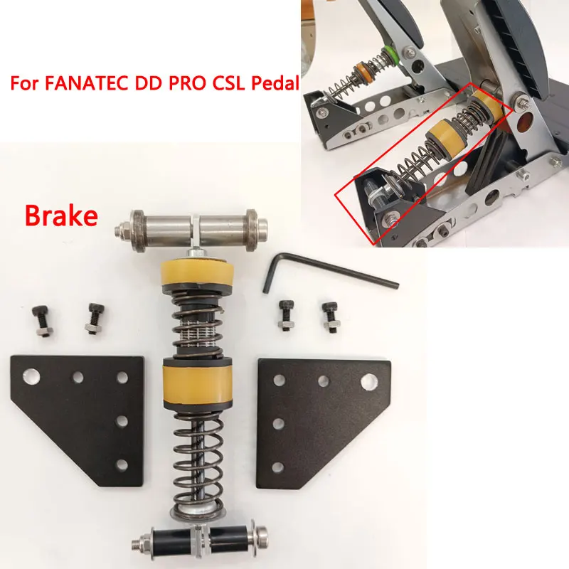 Simracing Pedal acelerador freno embrague amortiguación hidráulica accesorios de actualización modificados para Pedal FANATEC DD Pro CSL - imagen 2