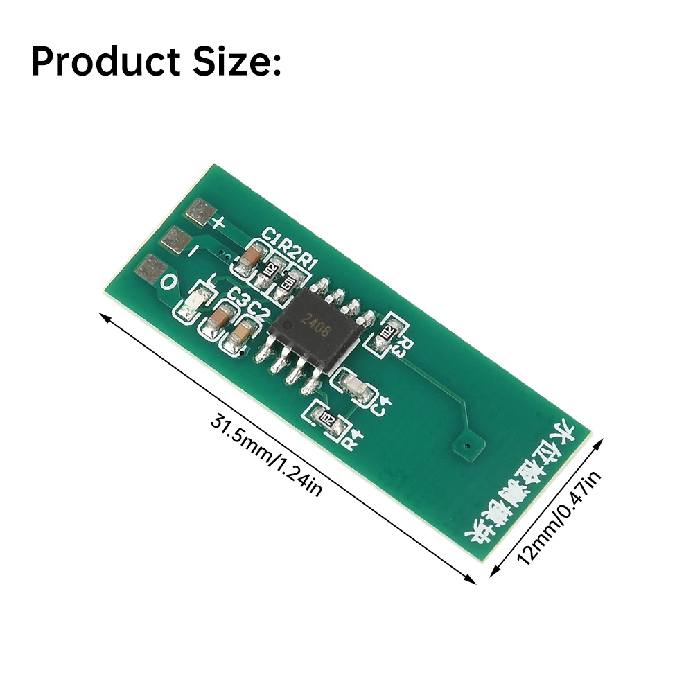Módulo de detección de nivel de agua M03 M04, Sensor verde, Interruptor táctil de nivel sin contacto, Sensor de líquido DC 3,3-5V DC 3,3-26V - imagen 4