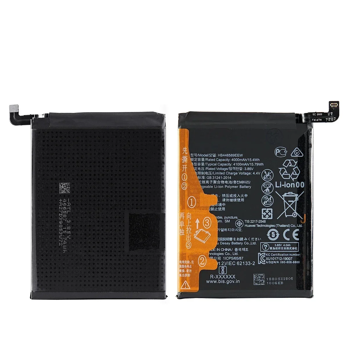 Nueva batería HB446589EEW de 4100mAh para Huawei Honor V30 V30 Pro V30Pro baterías de repuesto + herramientas - imagen 5
