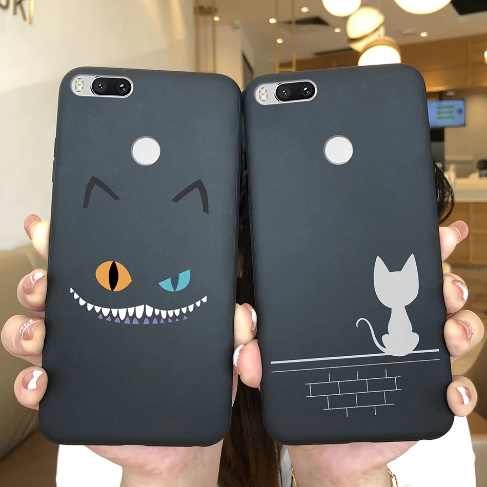 Funda para Xiaomi Mi A2 A 2 Lite A1 A 1 MiA2 MiA1 dibujos animados TPU silicona parachoques funda trasera suave para Xiaomi Mi 5X 6X funda de teléfono - imagen 2