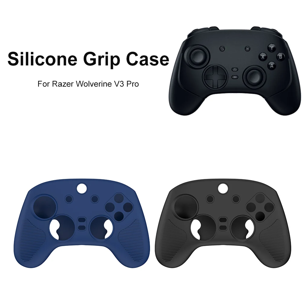 Funda de silicona para Razer Wolverine V3 Pro, funda protectora para controlador de juegos, funda de piel suave a prueba de caídas, accesorios para juegos - imagen 2