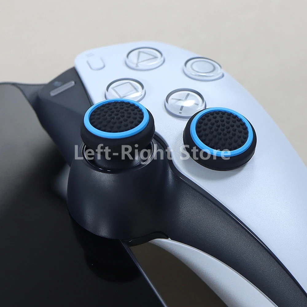5 uds para PlayStation Portal Glow tapas de Joystick luminosas funda para Portal PS5 tapa de agarre de palo de pulgar analógico de silicona para cubierta de vapor - imagen 4