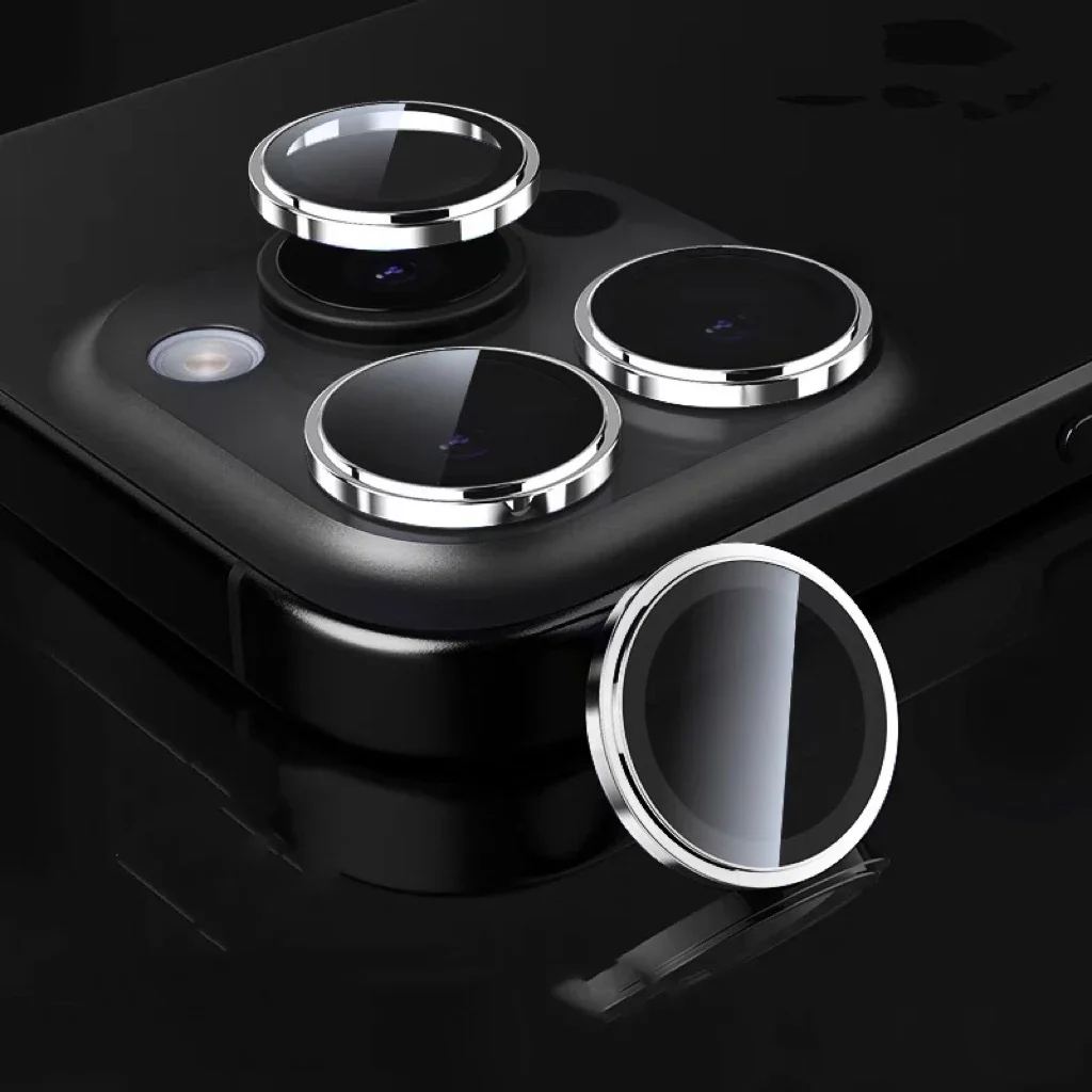 Protector de Metal para lente de cámara de Color original, 2-3 Uds., para IPhone 14, 15 Plus, 15 Pro Max, 16, 12 Pro Max 13, película de vidrio templado para cámara - imagen 5