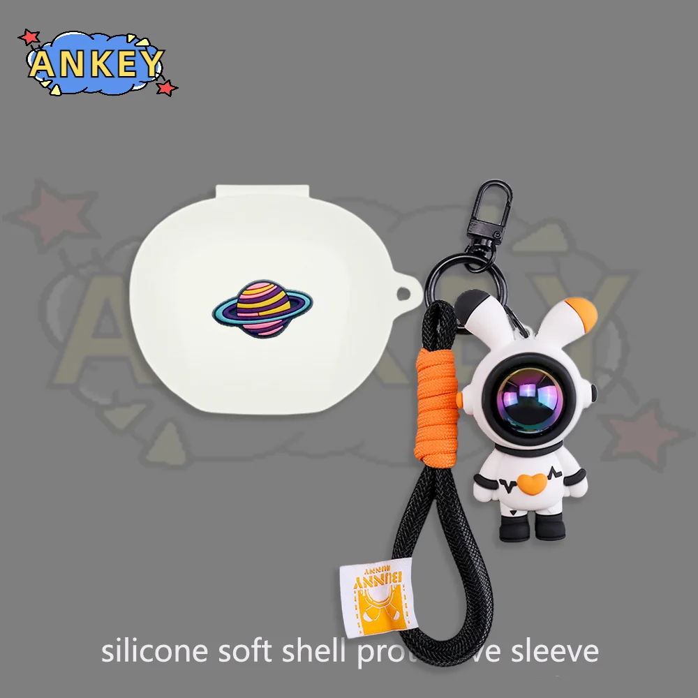 Funda de silicona para auriculares, cubierta protectora con colgante para auriculares, compatible con Edifier NeoBuds Pro 2, S NB2 - imagen 5