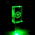 green LED light