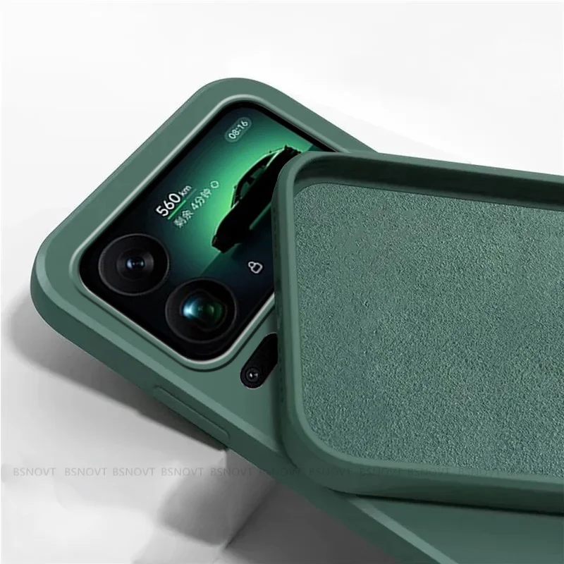 Para funda Xiaomi 17 Pro Max funda Xiaomi 17 Pro Capas parachoques armadura trasera silicona líquida a prueba de golpes suave TPU Fundas Xiaomi Mi 17 - imagen 3