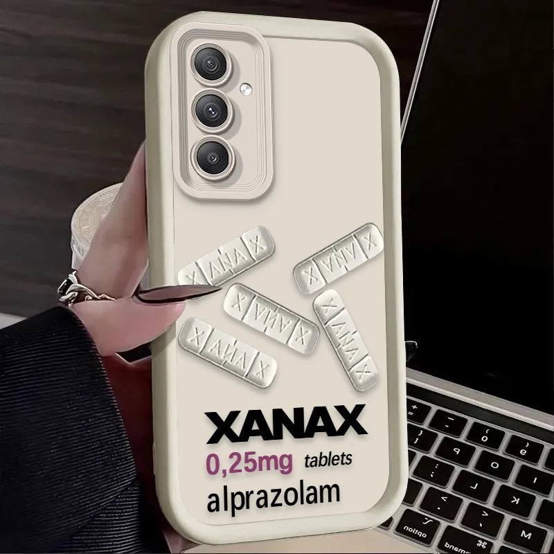 XANAX-funda blanda para Samsung Galaxy A54 A05S A05 A34 A24 A14 A53 A33 A23 A13 A52 A52S A32 A22 A12 A71 A51 A31 - imagen 4