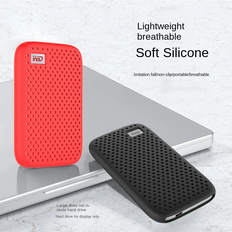 WD Western Data My Passport que acompaña la edición SSD Funda de silicona Funda protectora para unidad de estado sólido móvil - imagen 2