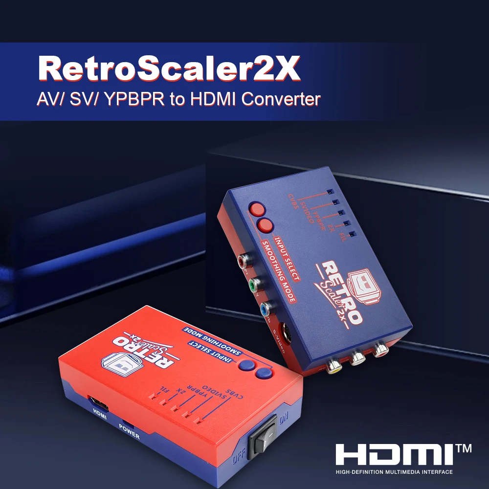 RetroScaler2x Convertidor AV a HDMI para PS2, N64, NES y Dreamcast - imagen 5