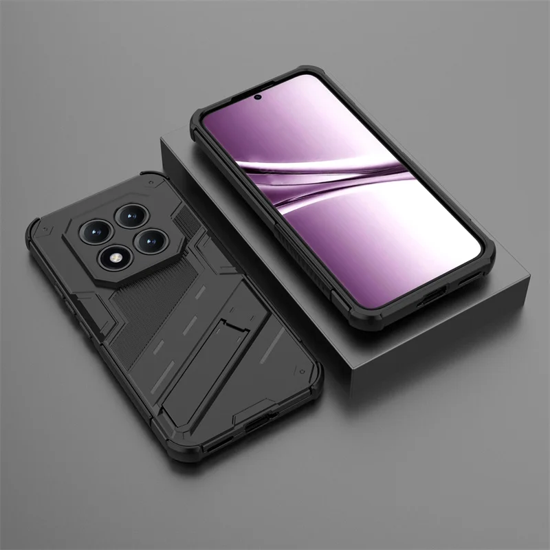 Funda Note15 Pro + con armadura magnética para coche, fundas de teléfono con soporte a prueba de golpes para Xiaomi Redmi Note 15 Pro Plus Note15Pro Plus 5G