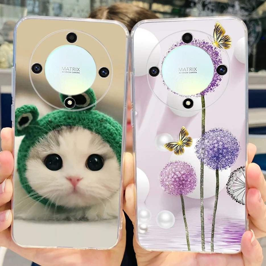 Funda de silicona blanda para Honor Magic5 Lite, carcasa pintada con estilo, Magic6 Lite 5 Lite - imagen 4