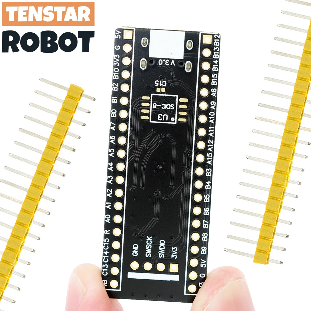 TNESTAR 2 uds STM32F411CEU6 Placa de desarrollo STM32F411 módulo de placa central STM32 desarrollo de placa de aprendizaje para Micropython - imagen 3