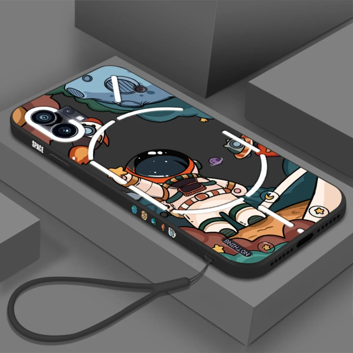 Funda de teléfono de moda para nada teléfono 1 funda completa a prueba de caídas nada teléfono 1 funda blanda para nada teléfono 2 funda