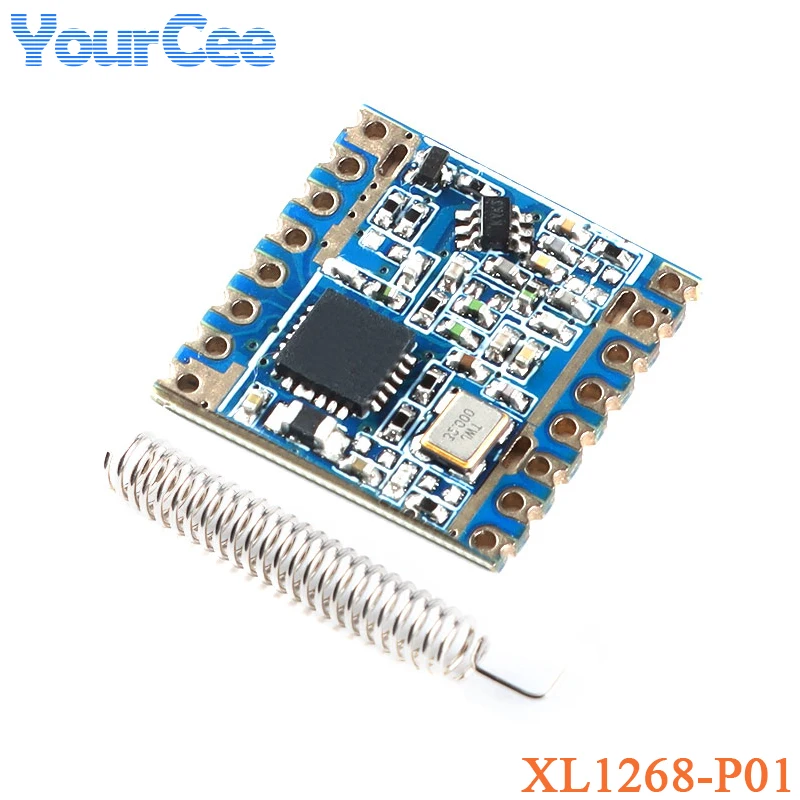 Módulo inalámbrico XL1268-P01 SX1268 Lora, Wifi, 433MHz/470MHz, espectro extendido de larga distancia, LORA/GFSK de baja potencia