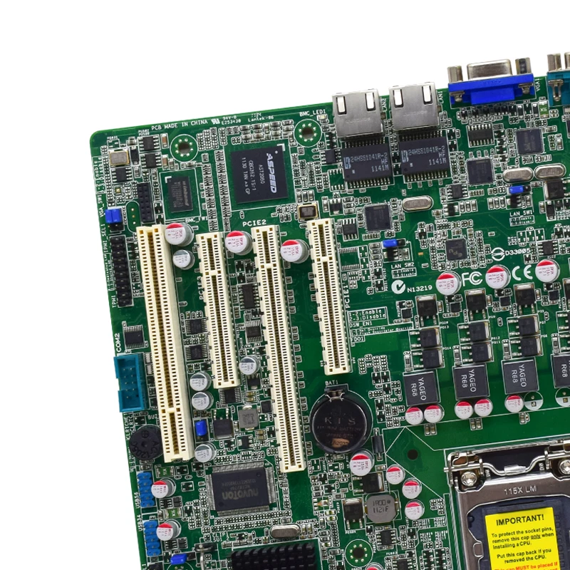 Placa base ASUS P8B-M Socket 1155 UATX 4 × DDR3 DIMM C204 compatible con CPU Intel Xeon E3-1270 V2 I7-3770 I7-2600 4 × SATA II 1 × PCI - imagen 3