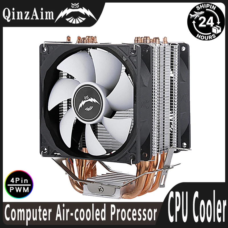 QiuzAim Disipador CPU por aire con tubos de calor