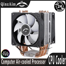 QiuzAim Disipador CPU por aire con tubos de calor