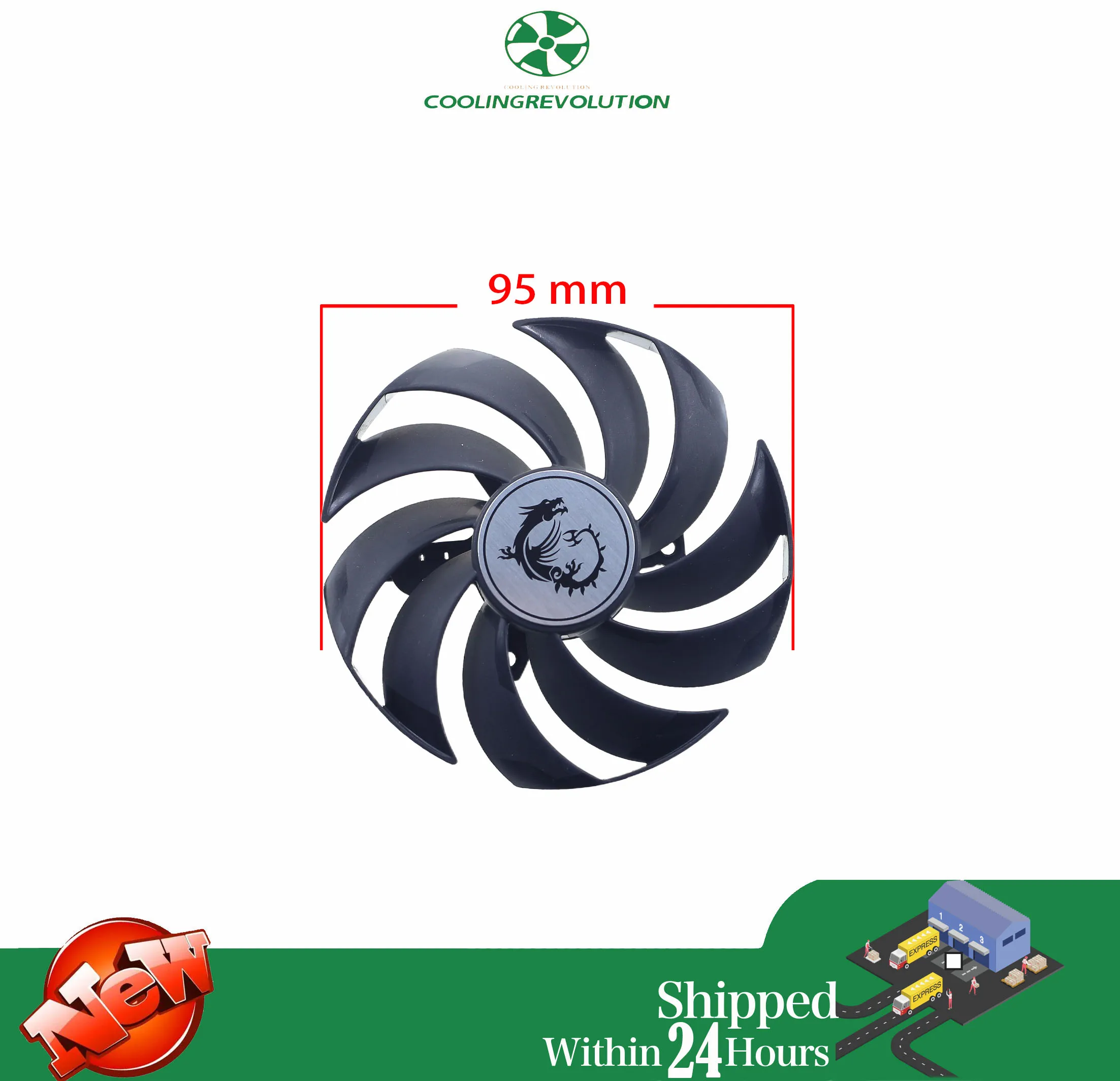 Ventilador GPU compatible RTX 3060 Ti y RX 6700 XT - imagen 4