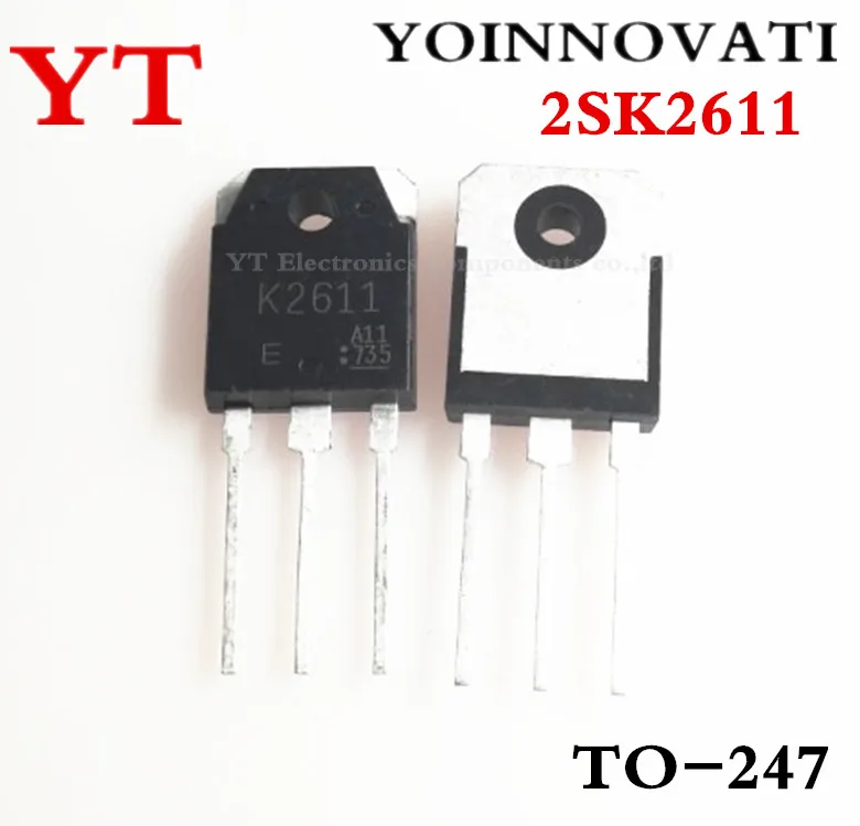 10 unids/lote 2SK2611 K2611 TO-3P, la mejor calidad