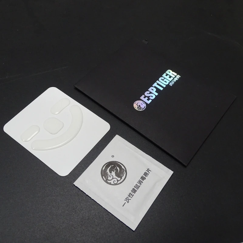 Esports-patines de ratón Tiger para Gaming, patines para razer DeathAdder V3 Pro, versión ICE, color blanco, borde deslizante, 1 paquete - imagen 4